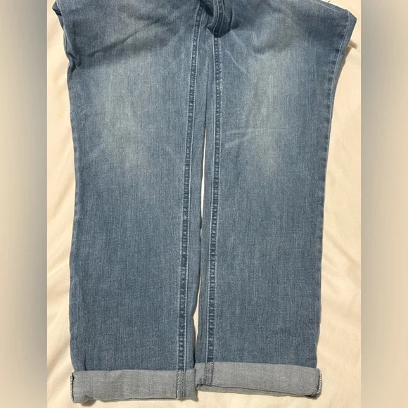 Wit & Wisdom Gemma 'Ab'Solution Girlfriend Jeans Blue Denim ~ Size 6 - Picture 10 of 10
